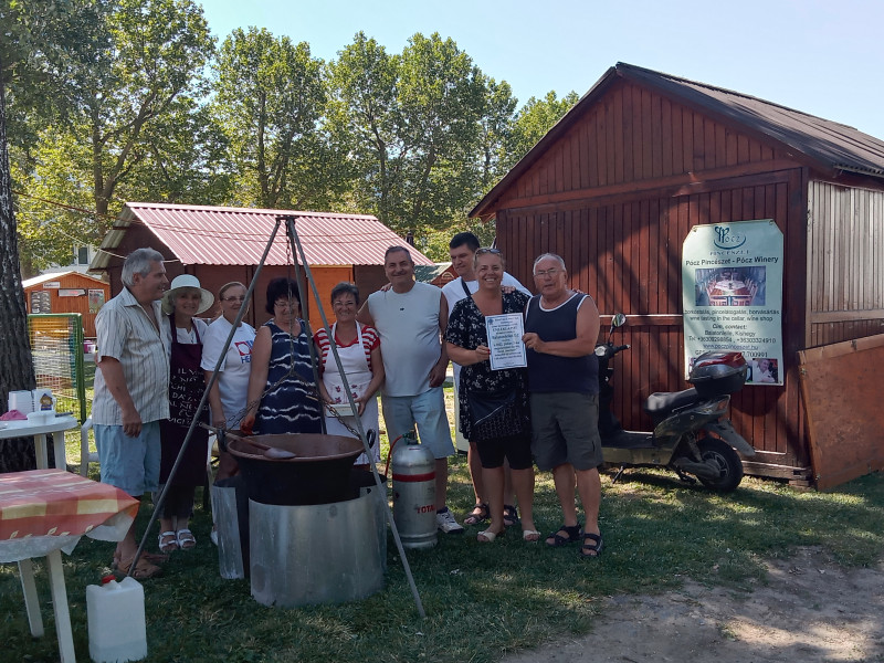 A Balatonlelle LC meghívója a városi halászléfőző-versenyre